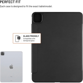 Fixed Trinity Case pro Apple iPad Pro 11 2018-2022 iPad Air 2020 2022 2024 2025 FIXTRI-727-BK černé