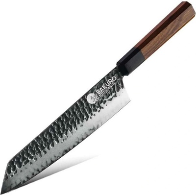 Kuchyňský nůž kiritsuke z Japonské oceli SaKuRo Eben 22,5 cm