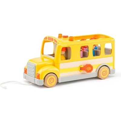 Woodyland Auto училищен автобус със звуци и светлина