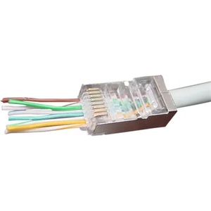 Gembird RJ45 CAT5 FTP съединител 8P8C, 10бр (LC-PTF-01/10)