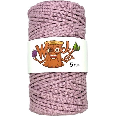 Woody Crafts Woody 5 mm – Prachově růžová (50m)