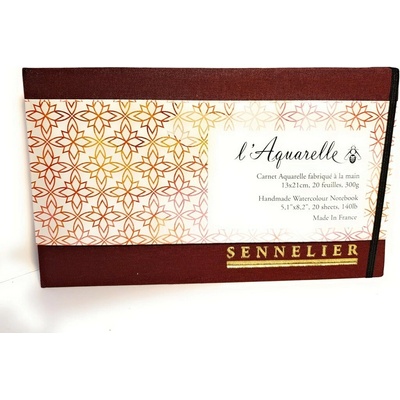 Sennelier blok pro akvarel 300g m2 20 listů 13 x 21 cm