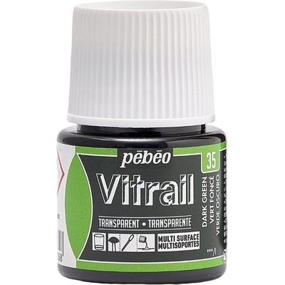 Pébéo Vitrail Боя за стъкло Dark Green 45 ml 1 бр (050-035)