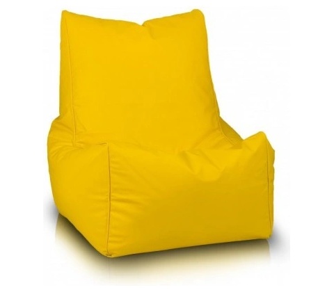 Ecopuf SOLID ekokoža E18 Žltá