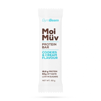 GymBeam Протеинов бар MoiMüv 60 g бисквитки с крем