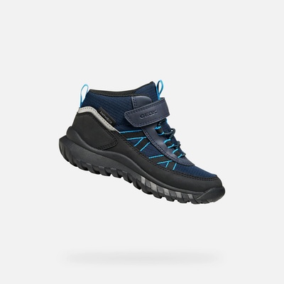 Geox Тъмносиня детска котурна обувка Geox Simbyos Geox | Sin | Момчешки | 36