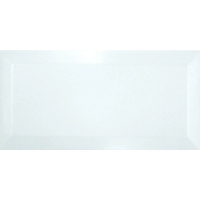 Ribesalbes Chic Colors CHICC1970 7,5 x 15 cm blanco bisel lesk 1 m²
