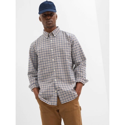 Gap košile oxford standard fit hnědá