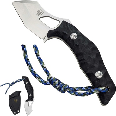 Messerfieber EDC univerzální nůž "TREX BLACK" s kydexovým pouzdrem