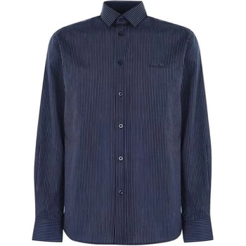 Pierre Cardin pánská košile s dlouhým rukávem modrá
