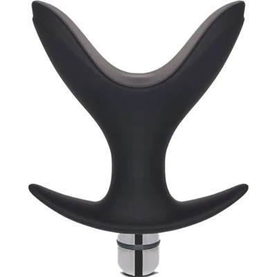 X Fun Анален Butt Plug вибратор и стимулатор "MOMO BLACK" 10 см