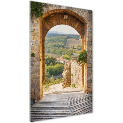 Vertikálny foto obraz sklenený Toskánsko Taliansko 50x100 cm