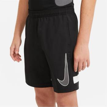 Nike Детски къси панталони Nike Dri-FIT Academy Big Kids' Graphic Soccer Shorts - Black/White