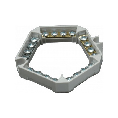 SEZ Káblová svorkovnica 6303-15/S, 660 V, IP00, 4 mm2, sivá, 95 x 95 x 16 mm