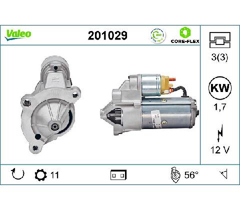 Startér VALEO 201029