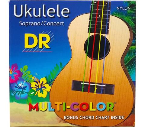 DR Strings Multi-Color UMCSC