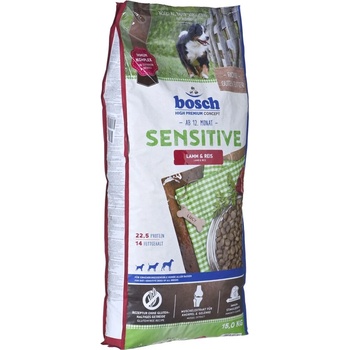 Image 1 of bosch Bosch SENSITIVE WITH LAMB & RICE Храна за кучета, суха, с агнешко и ориз