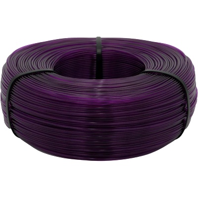 Recycling Fabrik rPETG Refill Königlicher Amethyst (Purple-Translucent) - 1, 75 mm / 1000 g (PTGX-R175-1000-KOAM)