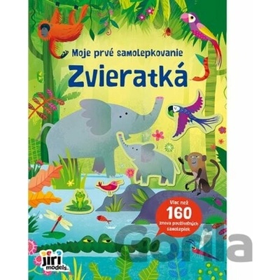Jiri Models SK moje prvé samolepkovanie zvieratká