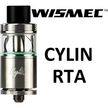 WISMEC Cylin RTA Atomizér Nerez 3,5ml