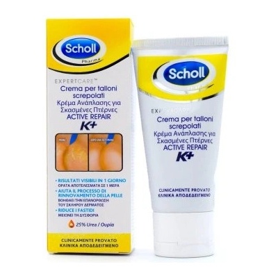 Scholl Active Repair K+ 60 мл крем за напукани пети 60мл
