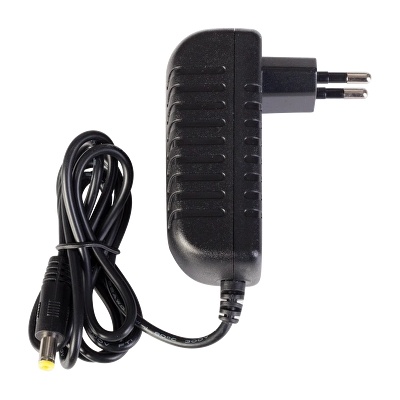 ULTRALUX ТРАНСФОРМАТОР ЗА led ЛЕНТА ip20 С ЩЕПСЕЛ 12v dc 24w (znpj1224)