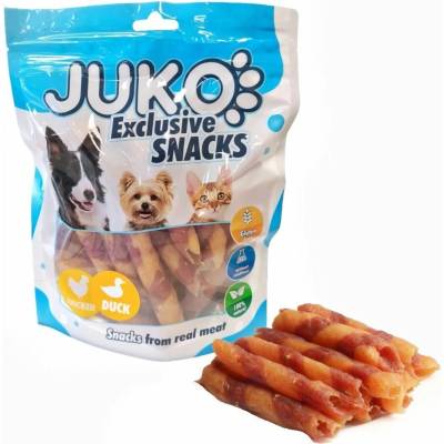 JUKO Snacks Succulent Chicken wrap duck Roll 250 g
