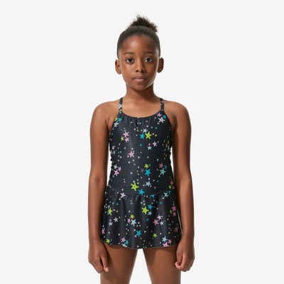 Decathlon Dívčí jednodílné plavky se sukýnkou Lila – Zboží Dáma