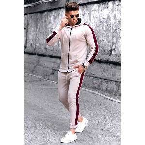 Madmext Мъжки спортен екип 9427 - Бежов 289962 (289962_Бежов)