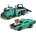 Maisto - Muscle Transports - 1953 MACK B-61 Flatbed 1968 Dodge Dart HEMI Gasser, 1: 64 (11542)