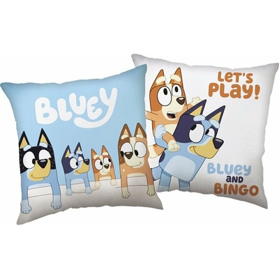 Jerry Fabrics Vankúš Bluey Lets Play 40x40