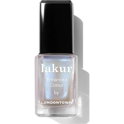 LONDONTOWN lakur Starry Chrome Glaze Topper lak na nechty modrý chróm 12 ml