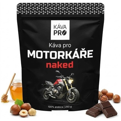 KávaPRO Káva pro motorkáře Naked mletí espresso 250 g