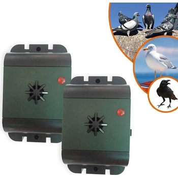 Deminas DVOJBALENIE - Ultrazvukový odpudzovač vtákov s modrým svetlom