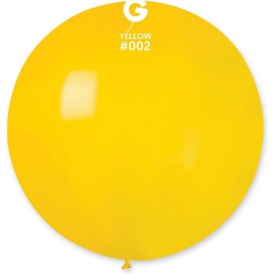 Smart Balón latex 80 cm žlutý