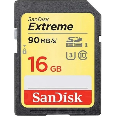 SanDisk Extreme SDHC 16GB C10/UHS-I/U3 SDSDXNE-016G-GNCIN/139747/124061