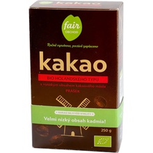 Fairobchod Bio kakaový prášok vysokotučný holandského typu 250 g