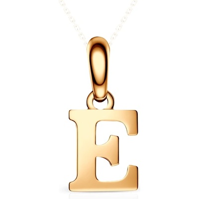 SAVICKI Висулка с буква e savicki : злато