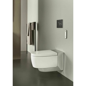 Geberit Окачена тоалетна чиния Geberit AquaClean Mera Comfort с капак с плавно затваряне и електрическо биде (146.210.21.1)