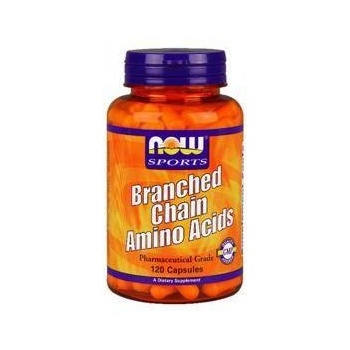 NOW Аминокиселини now, bcaa, Неовкусени, 120 Капсули, 2047