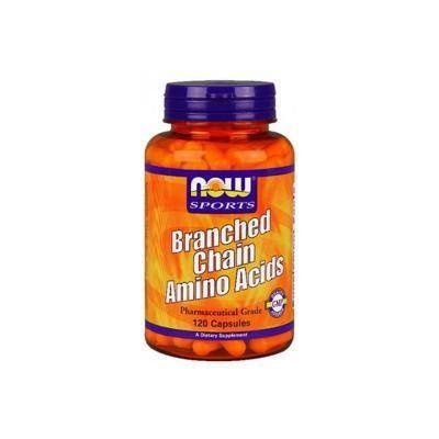 NOW Аминокиселини now, bcaa, Неовкусени, 120 Капсули, 2047