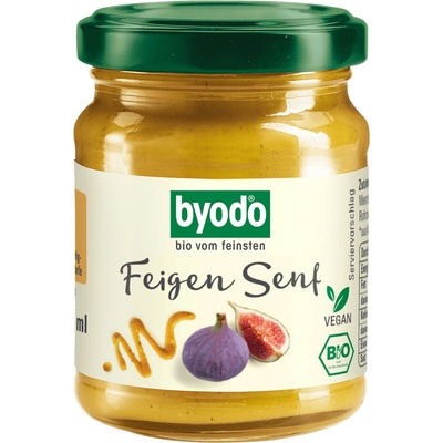 Byodo Hořčice s fíky bio BIO VEGAN 125 ml