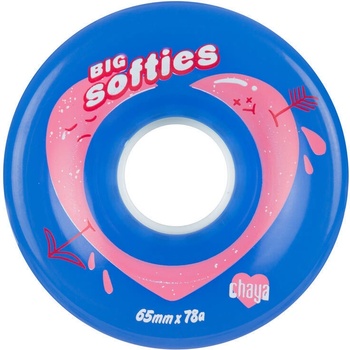 Powerslide Chaya Big Softies Clear 65 mm 78A 4 ks