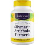 Healthy Origins Silymarin + Artichoke & Turmeric [60 капсули]