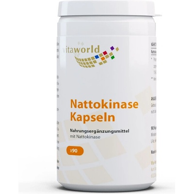 vitaworld Nattokinase 2000 FU Activity / Натокиназа 100mg, 90 капсули (10941198 VW)