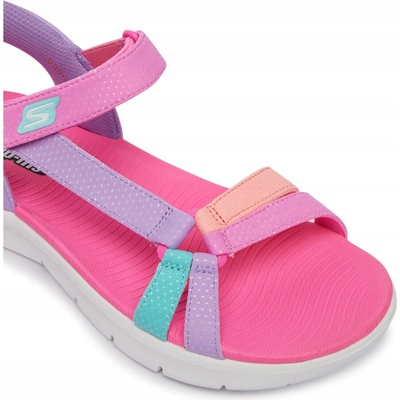 Skechers detské sandále fialová
