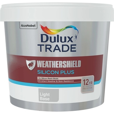 Dulux Weathershield Silicon + Biela,5L