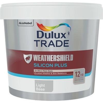 Dulux Weathershield Silicon + Biela,10L