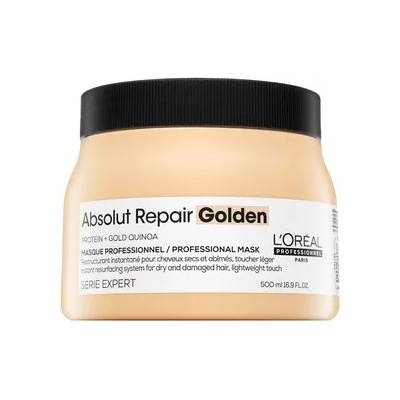 L'Oréal Série Expert Absolut Repair Gold Quinoa + Protein Golden Masque подхранваща маска за много повредена коса 500 ml