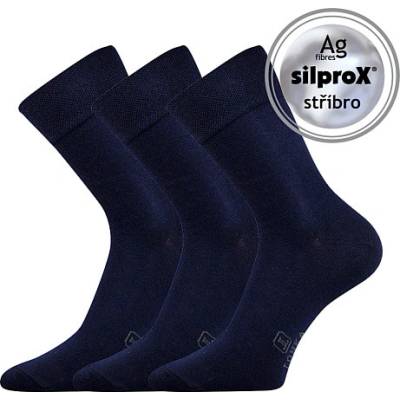 Lonka ponožky Dasilver 3 pár tmavě modrá